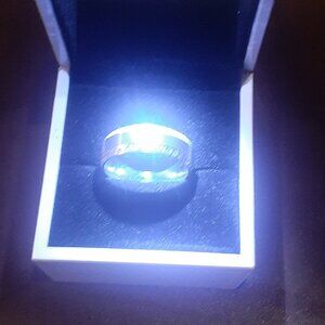 Titanium men wedding band